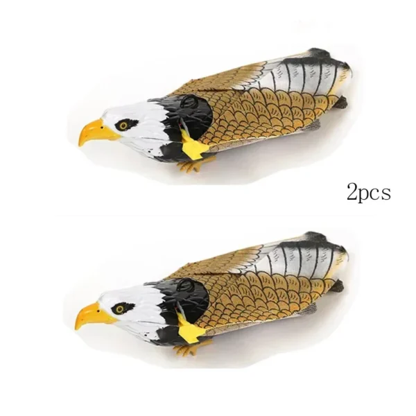 Simulation Bird Interactive Cat Toys Electric Hanging Eagle Flying Bird Cat Teasering Play Cat Stick Scratch Rope Pet Toys - Image 6